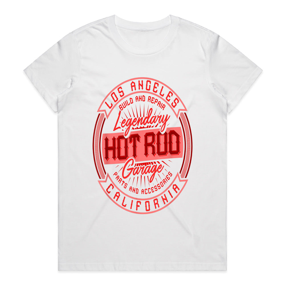 Legendary Hot Rod Garage T-Shirt – Vintage Muscle Car Mechanic Tee for Classic Car Enthusiasts