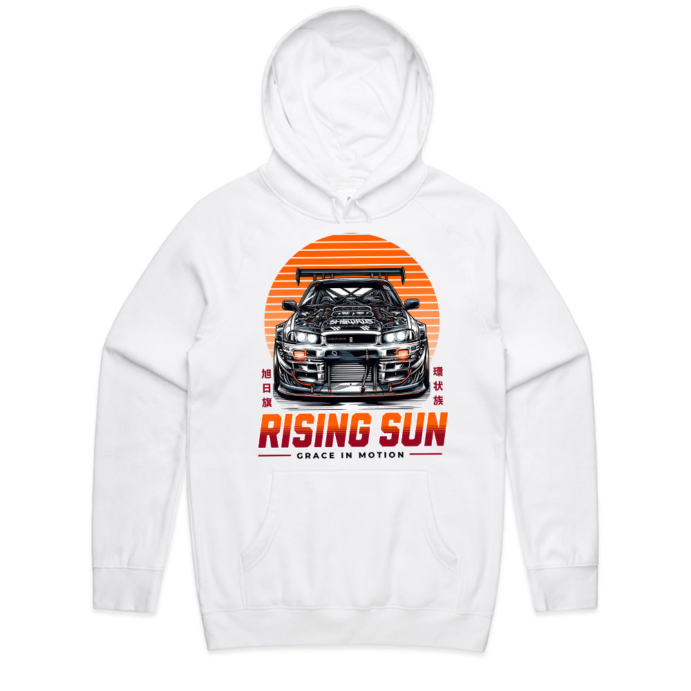 Rising Sun – JDM Skyline GT-R Racing Graphic T-Shirt