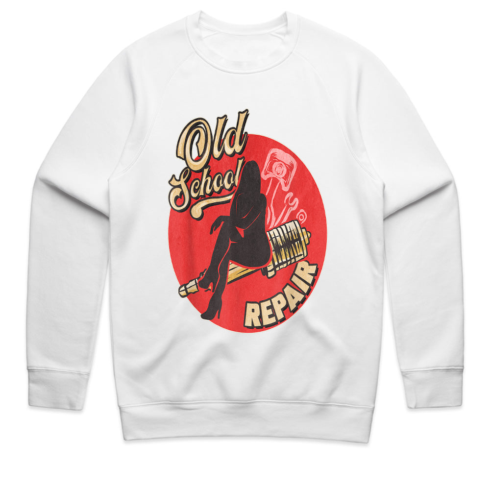 Old School Repair Hot Rod T-Shirt – Vintage Mechanic Classic Car Lover’s Tee