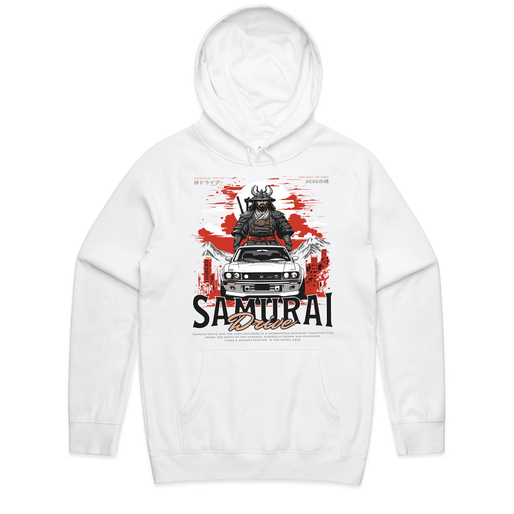 Samurai Drive – AE86 JDM Warrior Graphic T-Shirt
