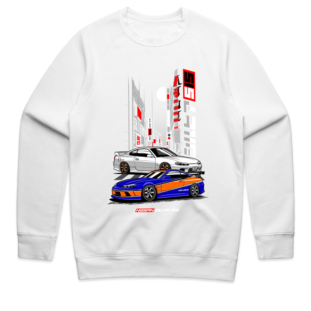 Nissan Silvia S15 JDM Street Racing T-Shirt – White