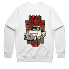 Papa's Garage Classic Hot Rod T-Shirt – Vintage Mechanic & Car Enthusiast Tee