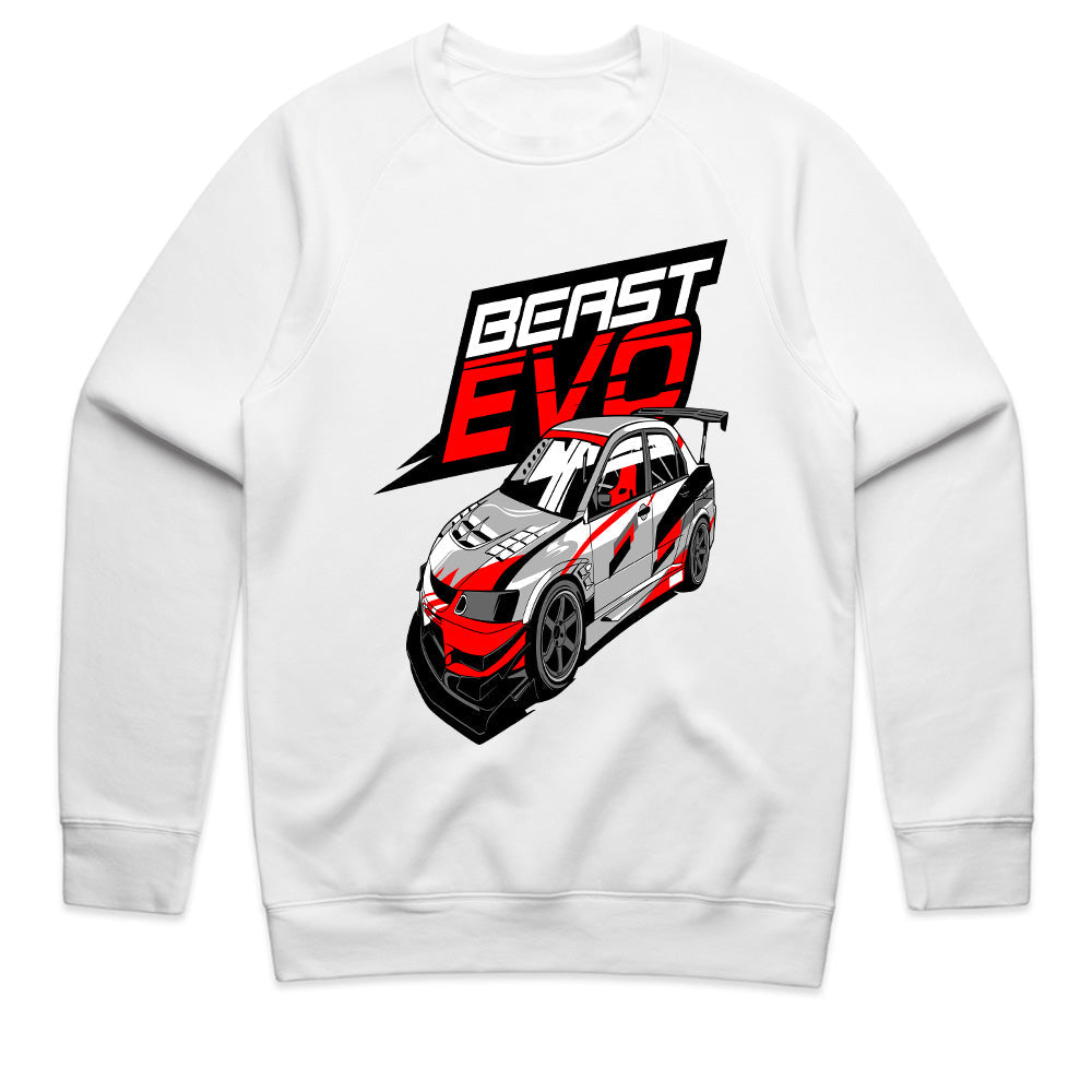 Beast EVO Mitsubishi Lancer Evolution Racing T-Shirt – JDM Turbo Power!