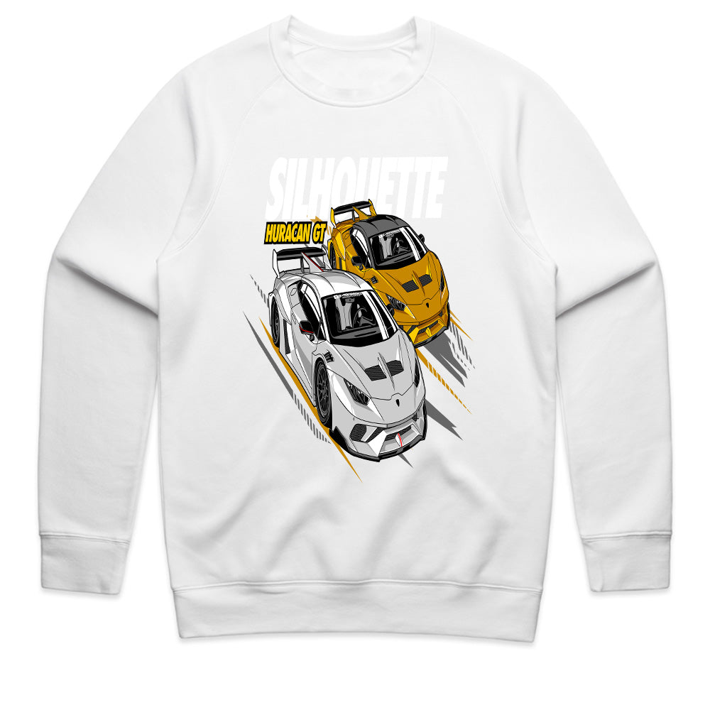 Lamborghini Huracán GT Silhouette – Supercar Racing T-Shirt