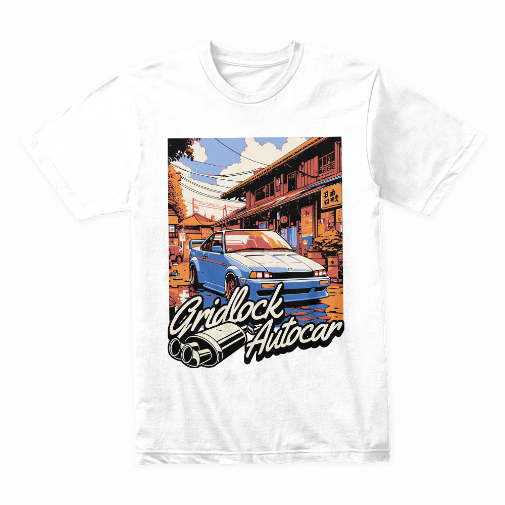 GRIDLOCK AUTOCAR T-Shirt – Retro JDM Street Scene