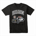 Police Academy Retro Patrol Car T-Shirt – Classic Law Enforcement Parody Tee