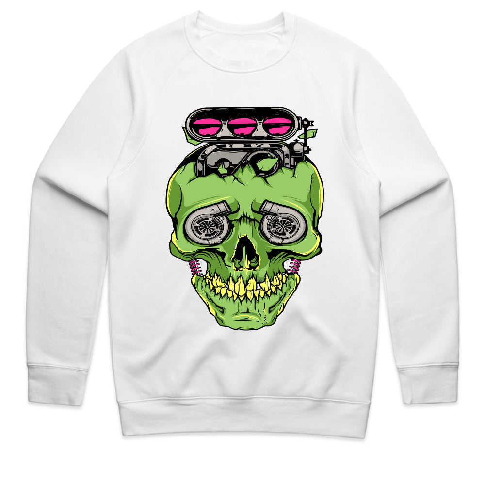 Turbocharged Skull – High-Boost Street Racing T-Shirt