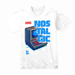 Retro Nostalgic Gamer T-Shirt – Vintage 80s Computer Design