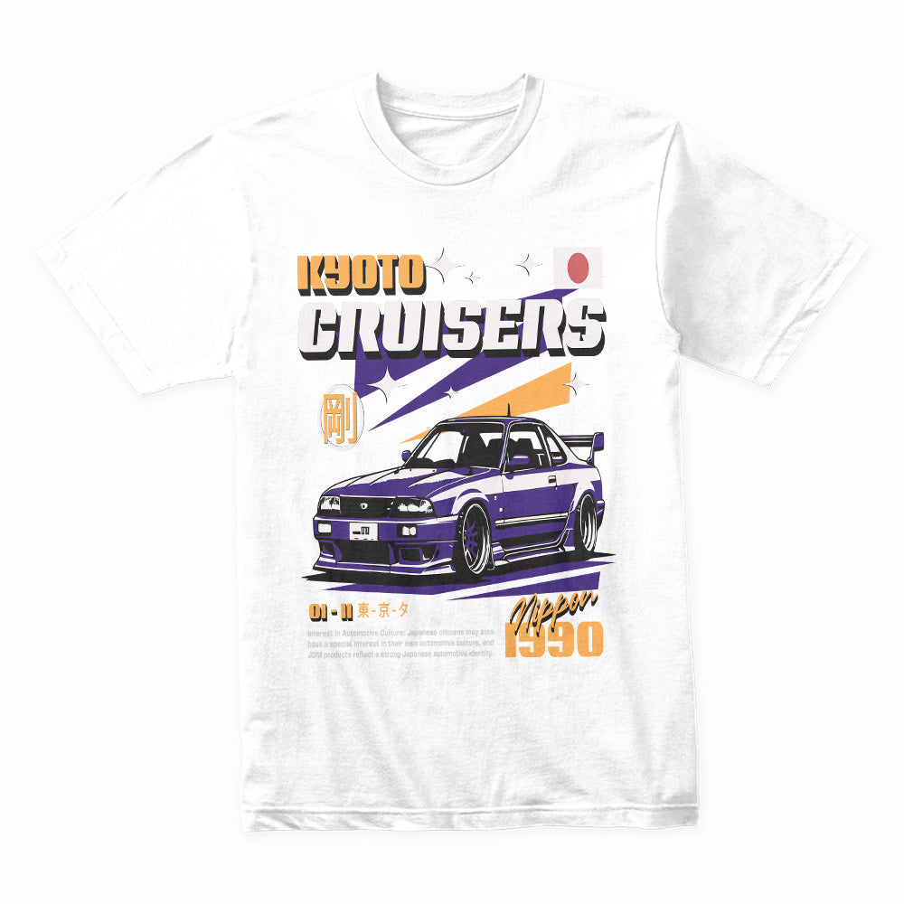 KYOTO CRUISERS JDM T-Shirt – Retro ‘90s Street Legends