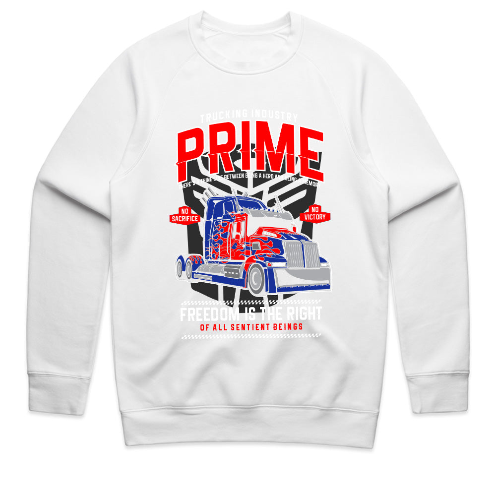 Trucking Industry PRIME T-Shirt – Big Rig Heroic Semi-Truck Design