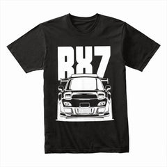 RX-7 JDM Car T-Shirt – Iconic Rotary Engine Sports Car Tee for Tuners & Car Enthusiasts
