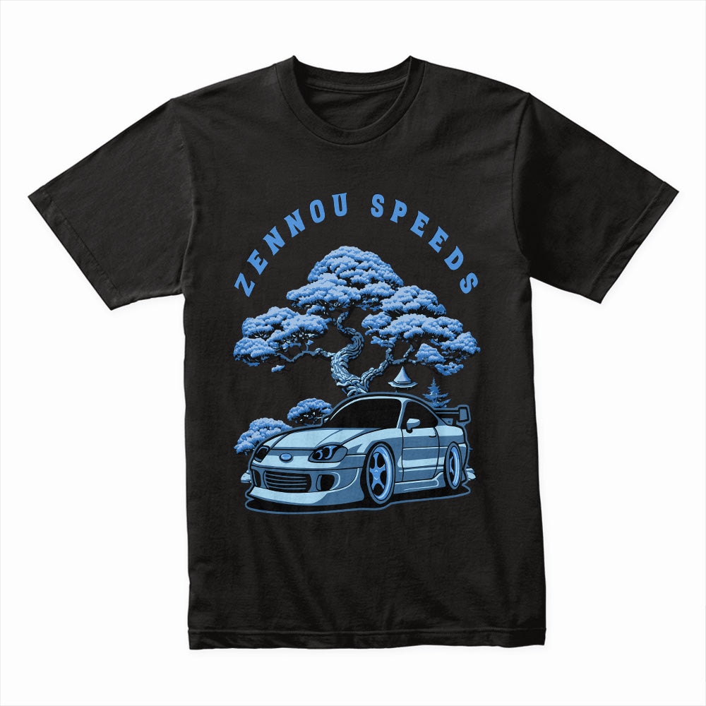 Zennou Speeds" JDM Street Racing T-Shirt – Zen Meets Performance