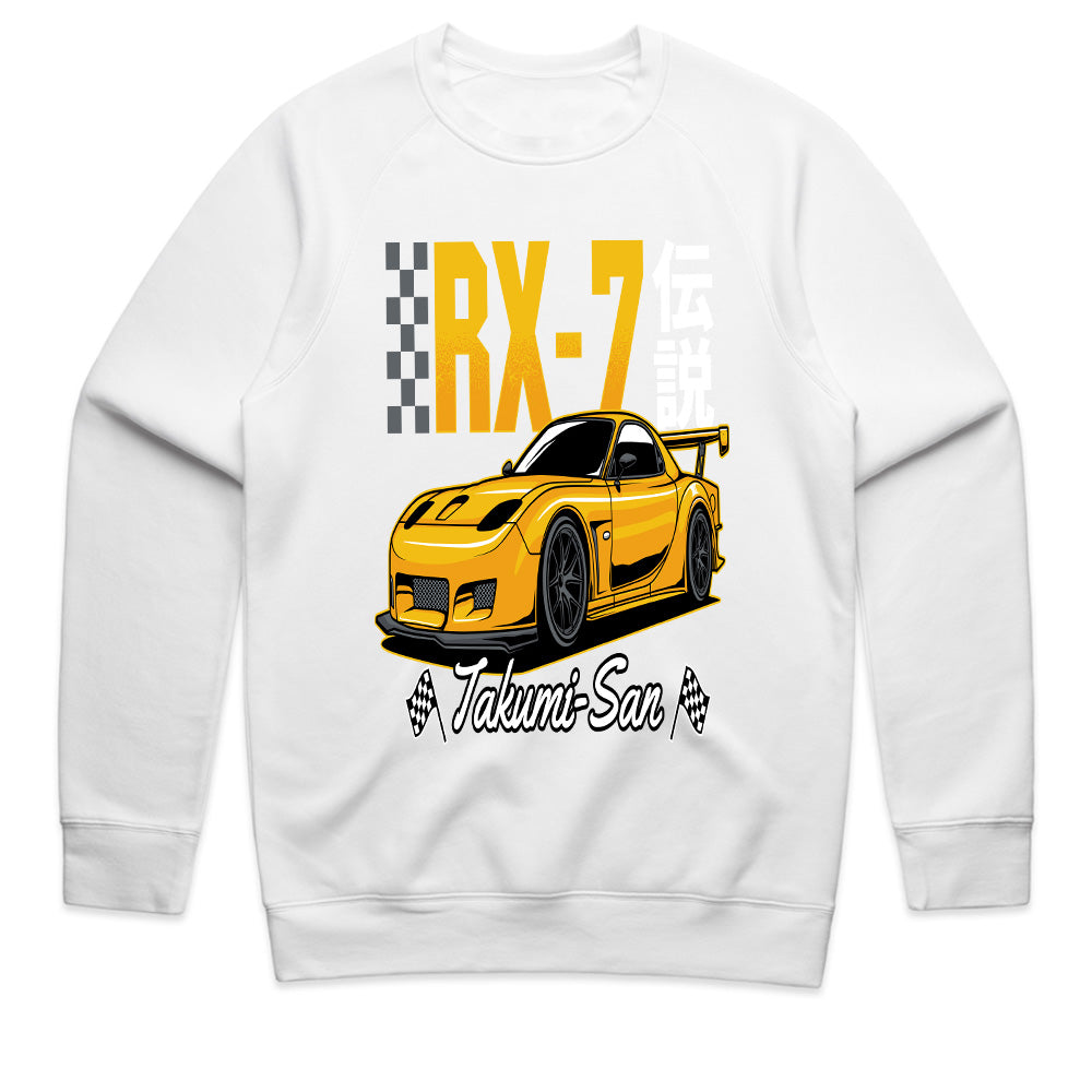 RX-7 Takumi-San – JDM Rotary Legend T-Shirt