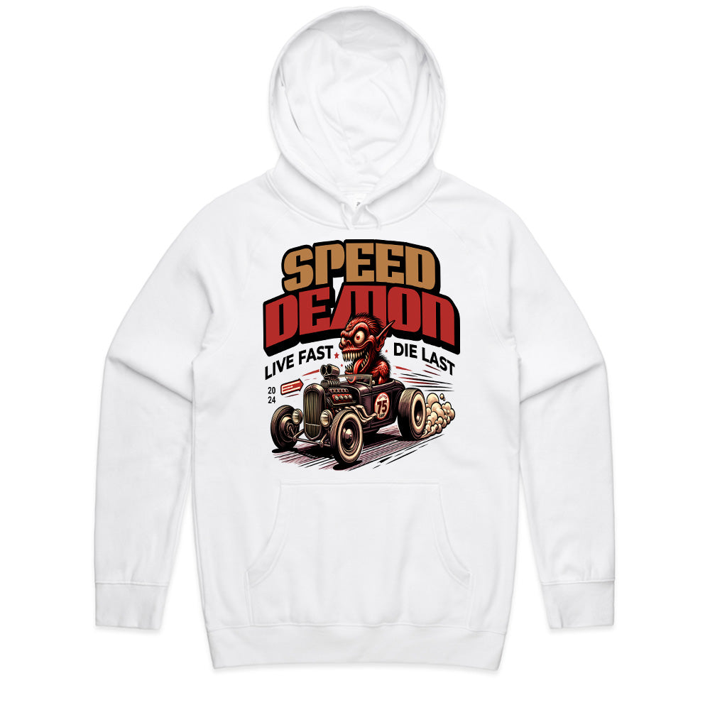 "Speed Demon" Hot Rod T-Shirt – Retro Rat Rod Racing & Vintage Muscle Art