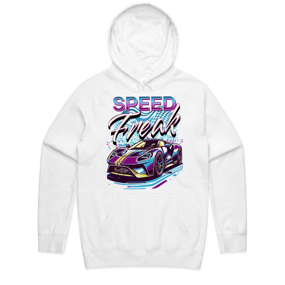 "Speed Freak" Neon Street Racing Sports Car T-Shirt – Futuristic Turbocharged Racer Tee