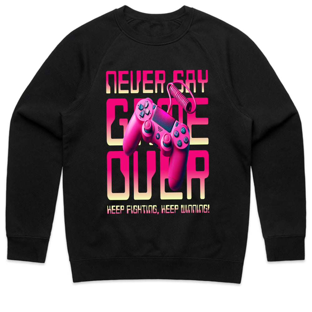 Never Say Game Over – Retro Gamer Tee