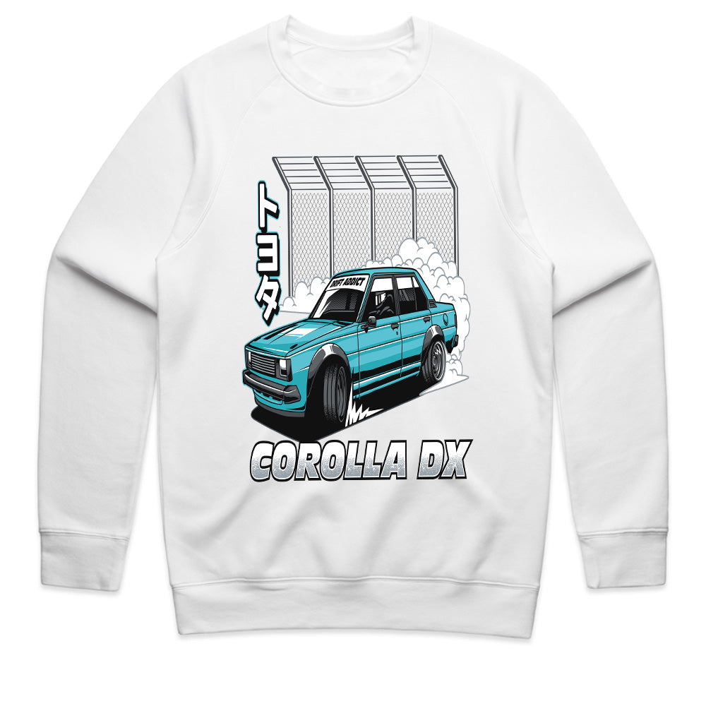 Toyota Corolla DX Drift Beast – JDM Burnout Edition T-Shirt
