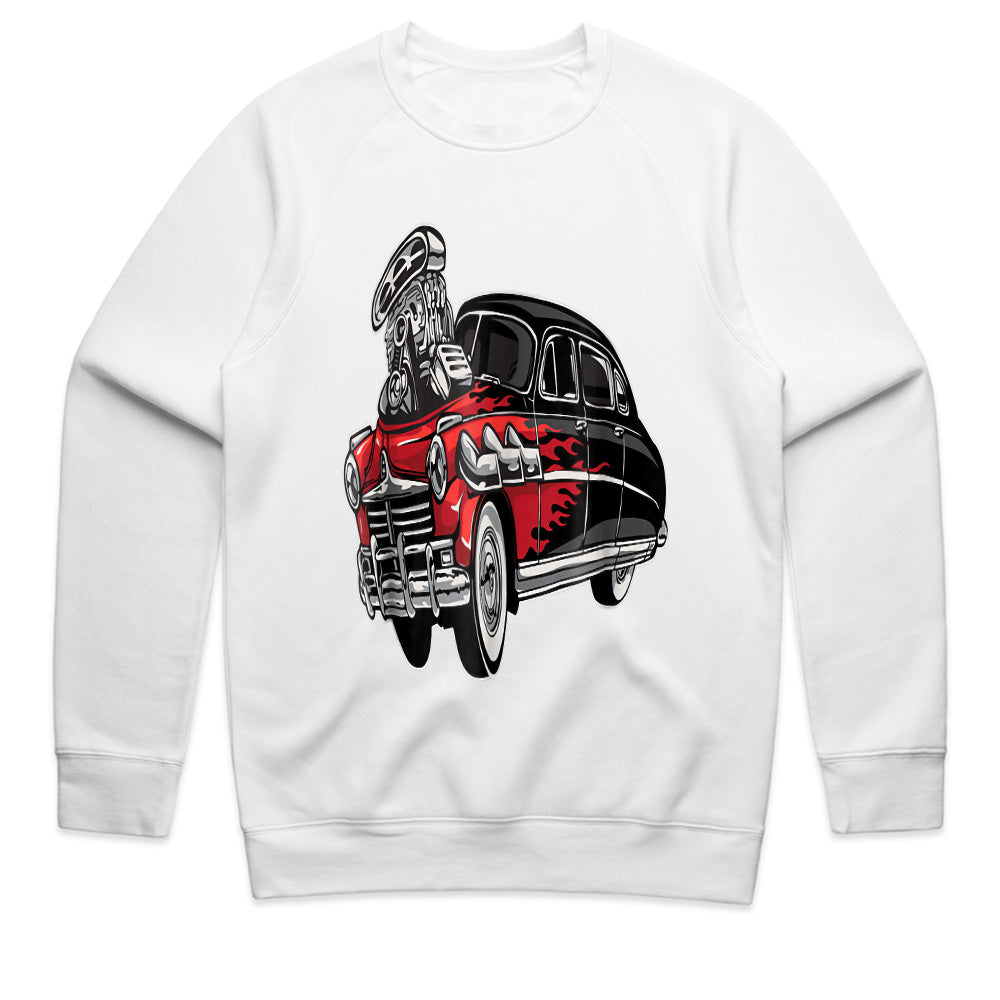 Rat Rod Hot Rod Custom Motor T-Shirt – Vintage Classic Car Lover’s Tee