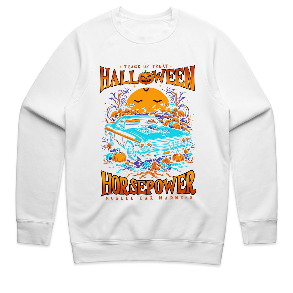 Halloween Horsepower T-Shirt – Spooky Muscle Car Madness