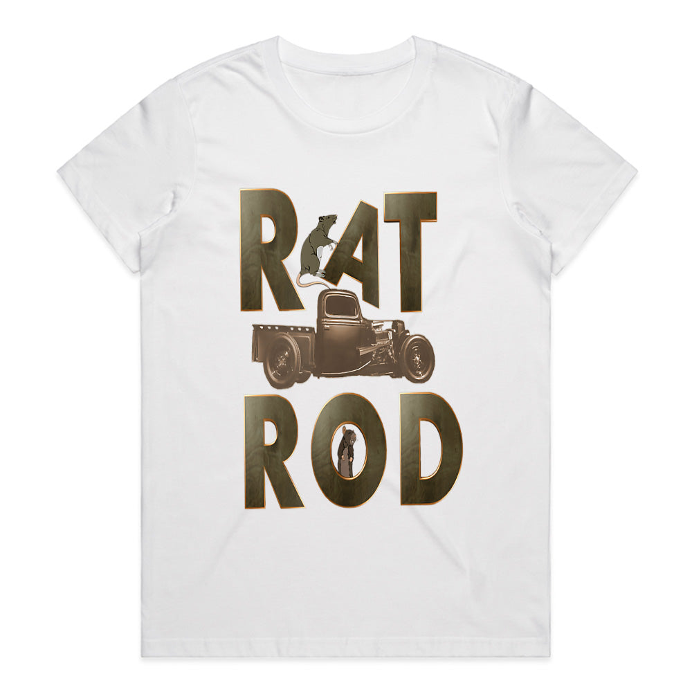 Rat Rod Project T-Shirt – Rusty Hot Rod Classic Car Enthusiast Tee