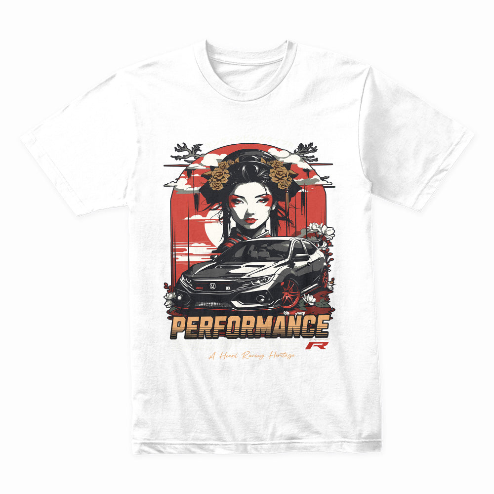 PERFORMANCE R T-Shirt – Honda Civic Type R Meets Japanese Elegance