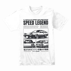 SPEED LEGEND T-Shirt – Subtle JDM Stealth Racing Design