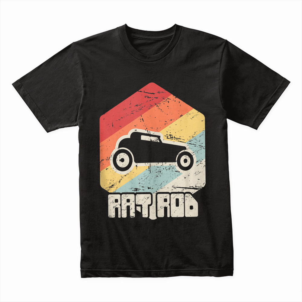 Retro Rat Rod T-Shirt – Vintage Hot Rod Racing Classic Car Tee
