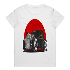 Retro Vintage Hot Rod Rat Rod T-Shirt – Classic Custom Car Enthusiast Tee