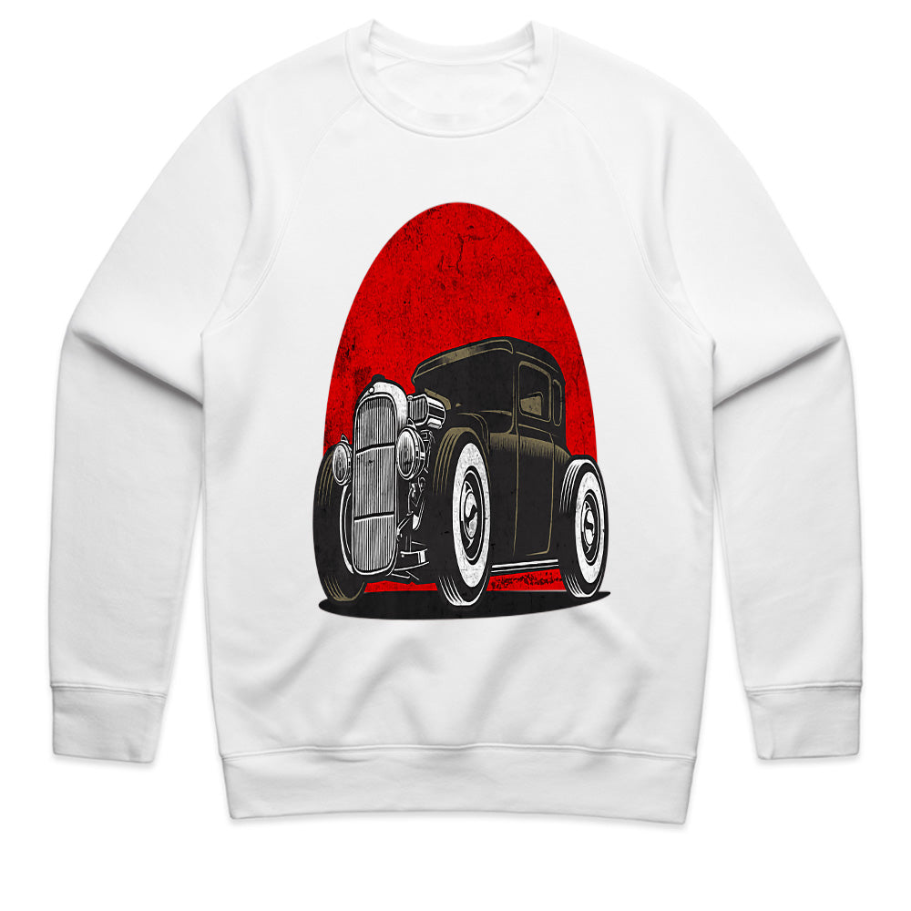Retro Vintage Hot Rod Rat Rod T-Shirt – Classic Custom Car Enthusiast Tee