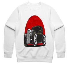 Retro Vintage Hot Rod Rat Rod T-Shirt – Classic Custom Car Enthusiast Tee
