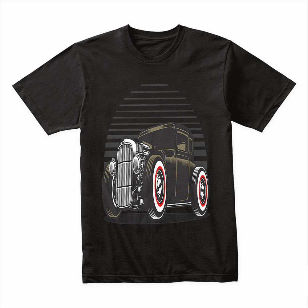 Retro Vintage Rat Rod Hot Rod T-Shirt – Classic Car Enthusiast Tee