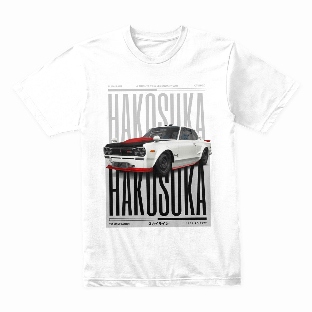 Hakosuka Skyline GT-R Tribute T-Shirt – JDM Classic Streetwear