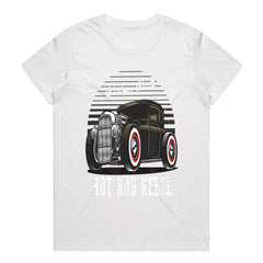 Custom Built Hot Rod Rebel T-Shirt – Vintage Rat Rod Classic Car Tee