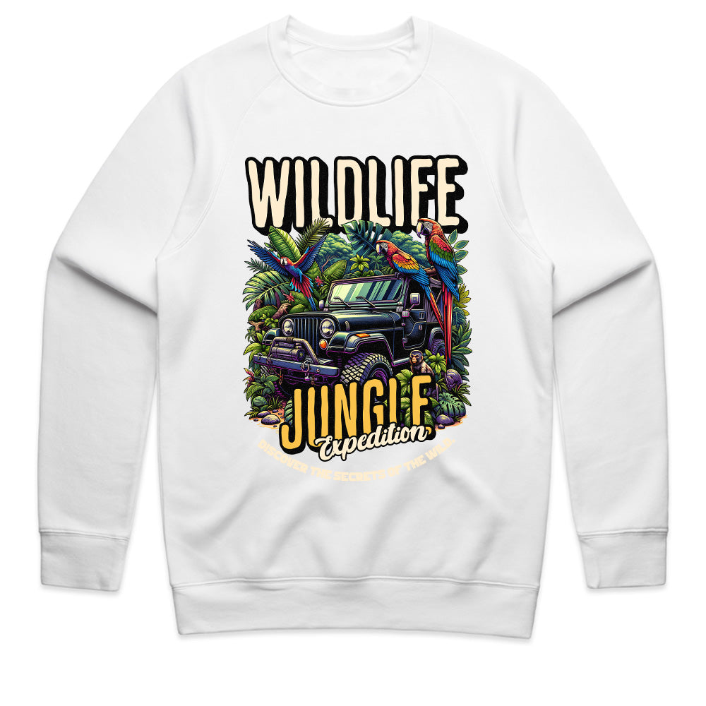 "Wildlife Jungle Expedition Adventure T-Shirt – Explore the Secrets of the Wild"