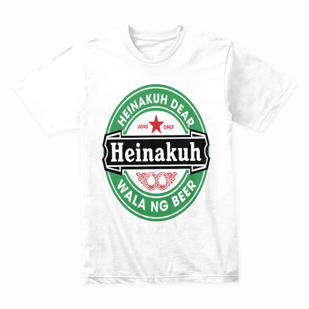 Heinakuh Beer Joke T-Shirt – Playful and Fun Design for Beer Lovers
