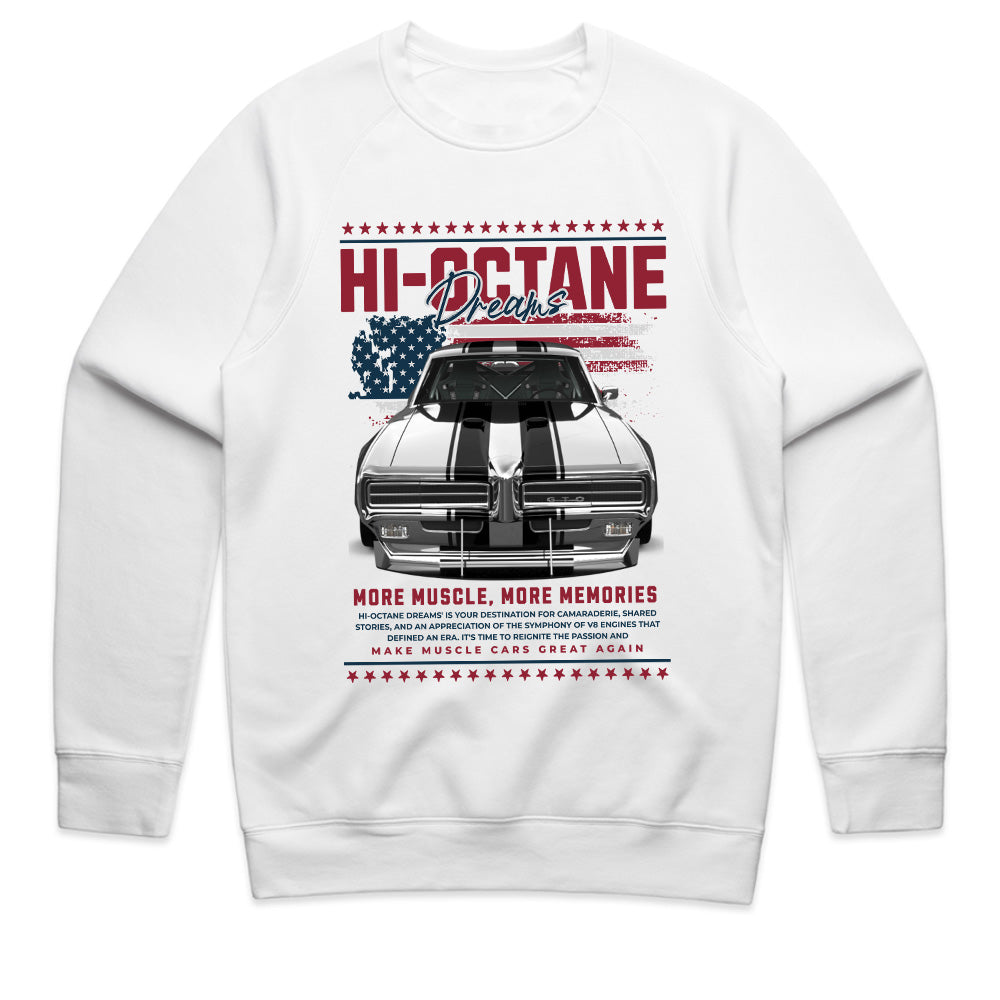 Hi-Octane Dreams – More Muscle, More Memories T-Shirt