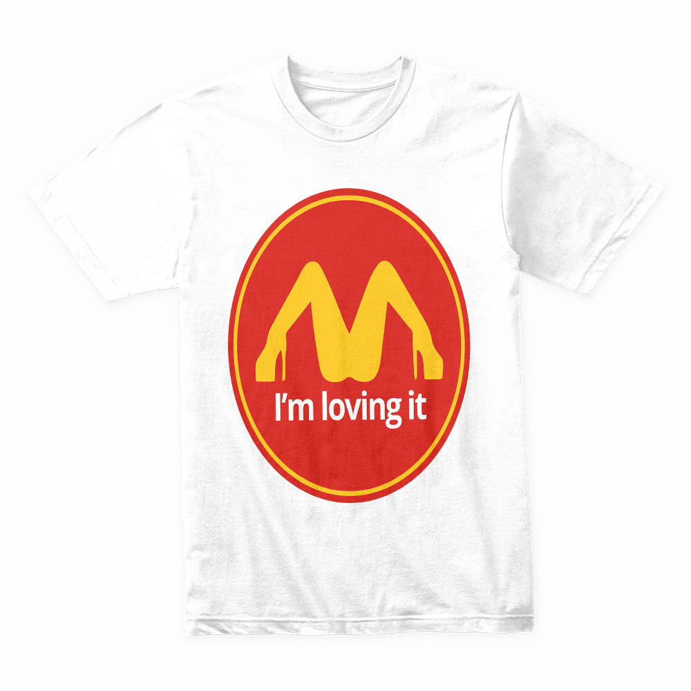 "I'm Loving It" Statement Tee - Bold, Fun & Playful Design