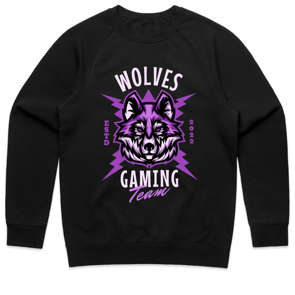 Wolves Gaming Team – Fierce Esports Wolf Pack Graphic Tee"