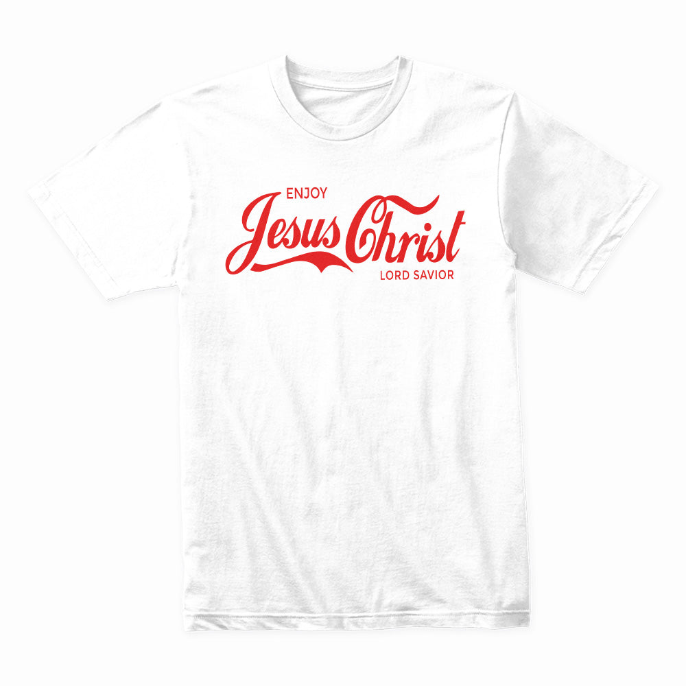 Enjoy Jesus Christ" Faith-Inspired T-Shirt - Wear Your Faith Boldly