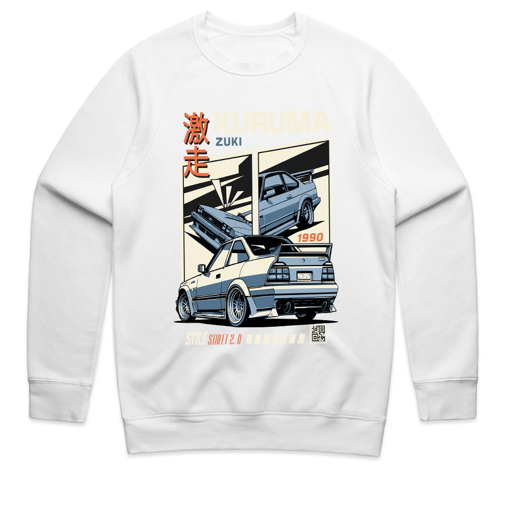 KURUMA ZUKI – 90s Gekisou Street Machine T-Shirt