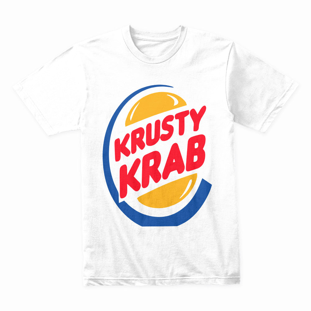 Krusty Krab Funny T-Shirt - Bold Graphic Design for SpongeBob Fans