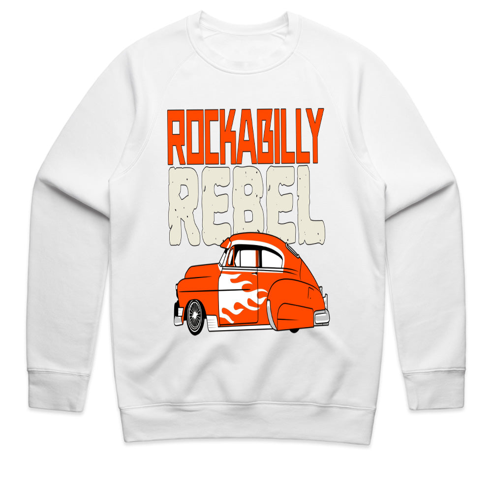 Rockabilly Rebel T-Shirt – Vintage Hot Rod Lowrider Classic Car Tee