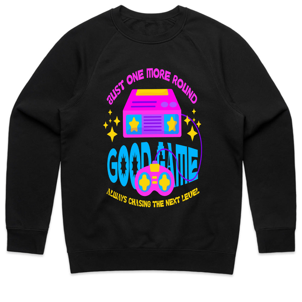 Good Game – Just One More Round" Retro Gamer T-Shirt