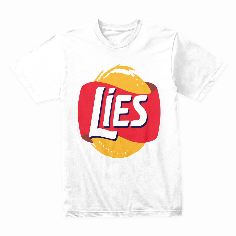 Lies Graphic T-shirt – A Fun and Bold Statement Piece