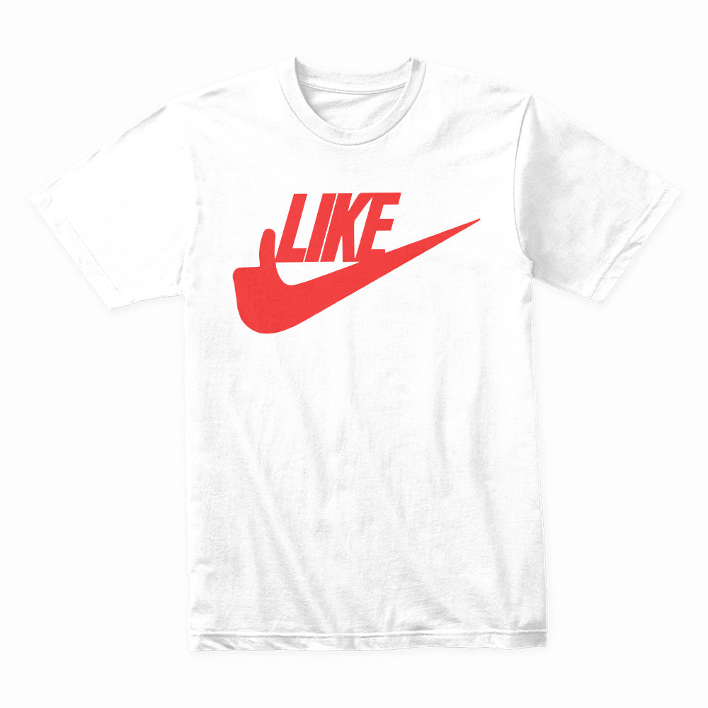 LIKE Graphic T-shirt – Bold and Playful Nike-Inspired Design