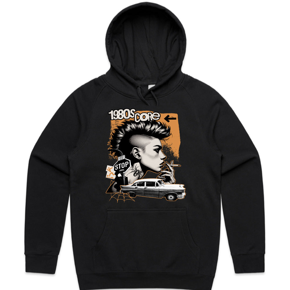 1980s Score – Retro Punk Rebellion Tee