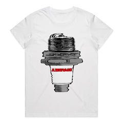 Sparky Spark Plug T-Shirt – Perfect for Car Lovers & Gearheads!