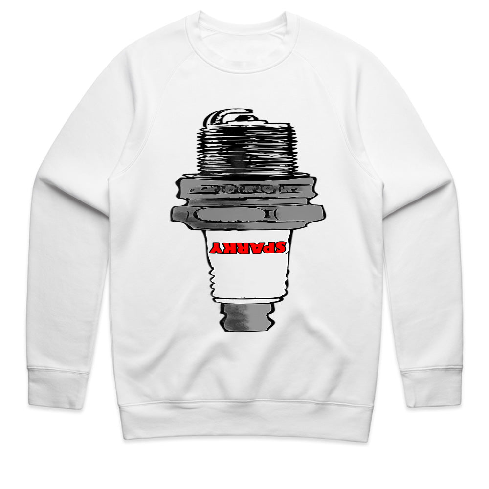 Sparky Spark Plug T-Shirt – Perfect for Car Lovers & Gearheads!