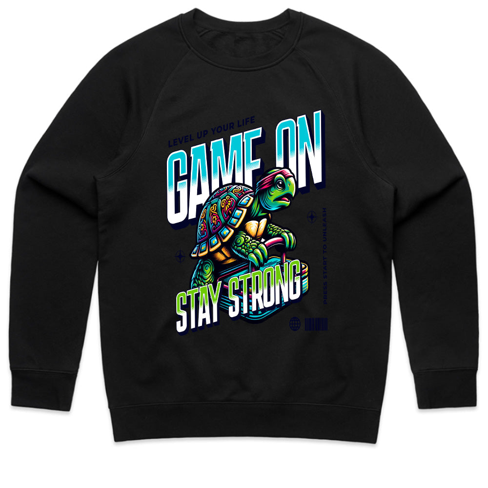 Game On - Stay Strong Turtle Gaming T-Shirt