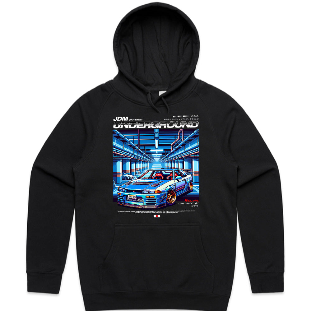 JDM Underground Car Meet Graphic Tee – Tokyo Drift Edition